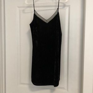 Free people  velvet slip dress